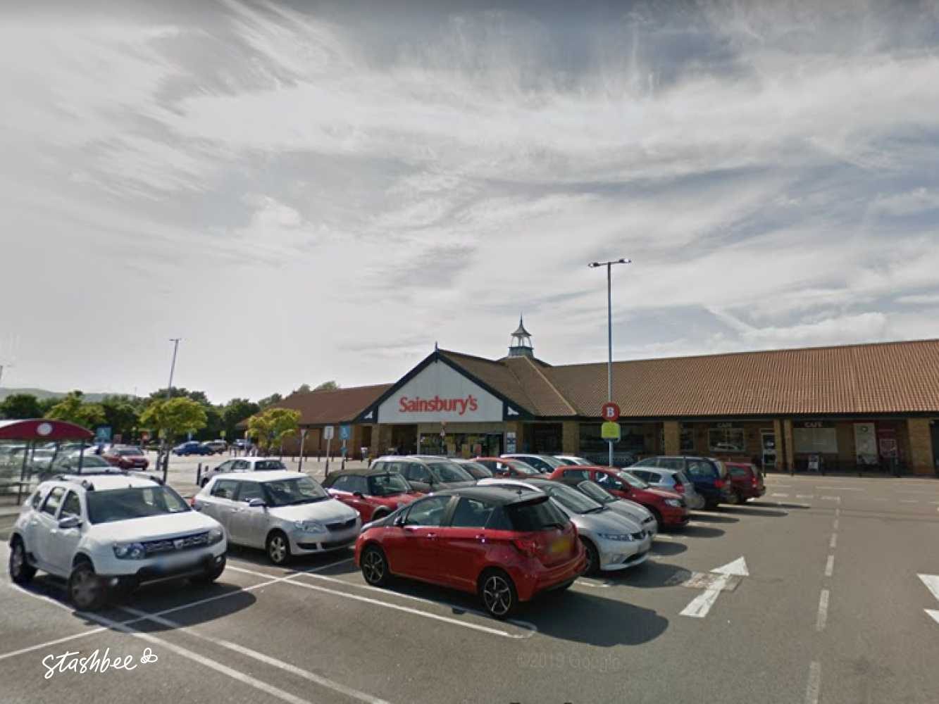 Parking at Sainsbury's Eastbourne, Hampden Park