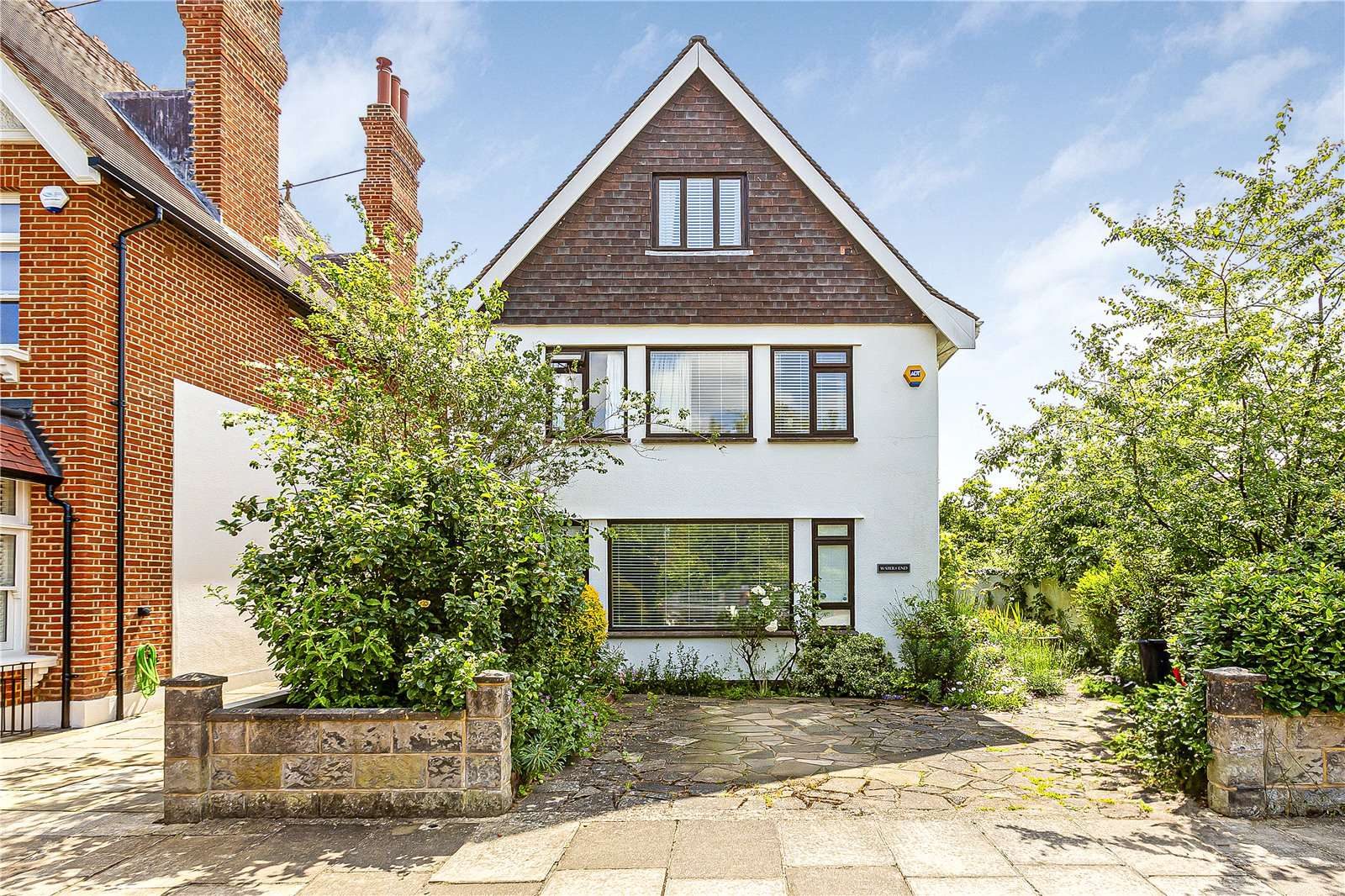 Waterfront house with a mooring, Teddington