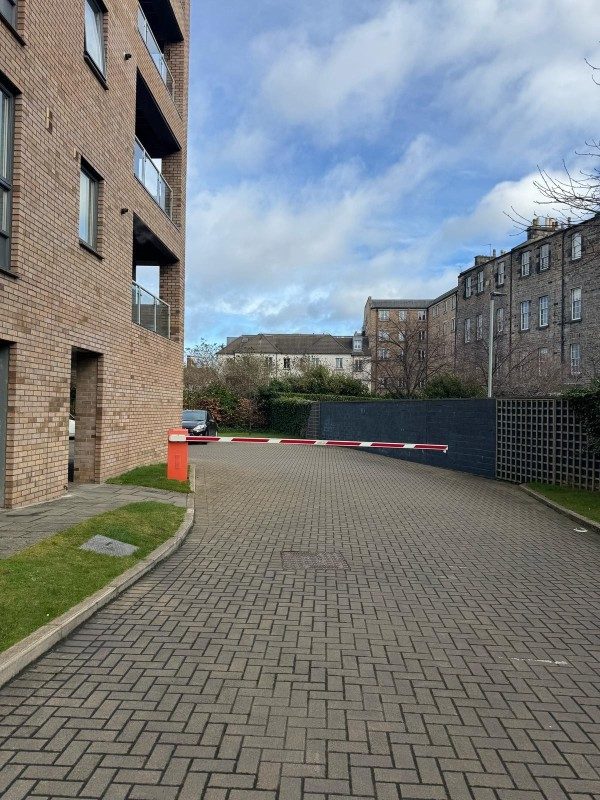 Parking on Annadale Street, EH7