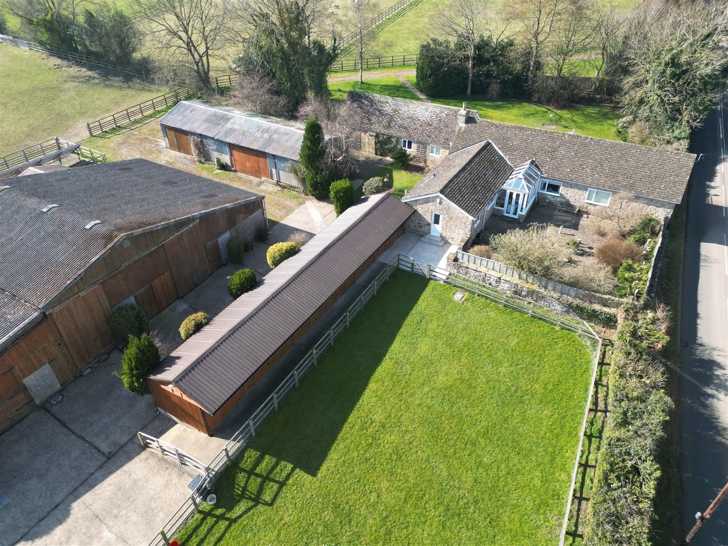 Equestrian with outbuildings, Richmond