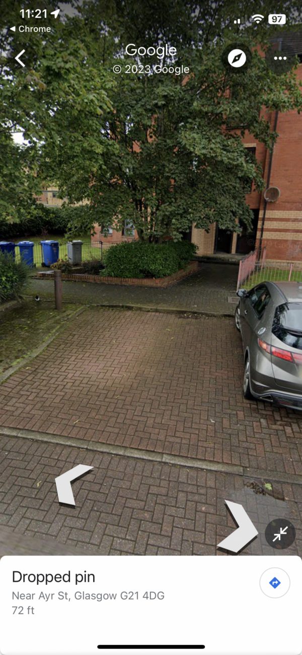 Parking on Atlas Rd, G21