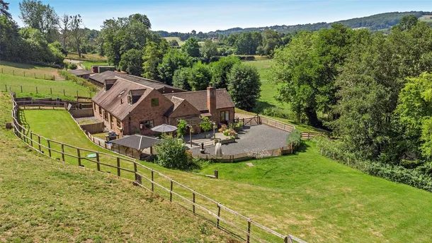 Bungalow with outbuildings in Worcester