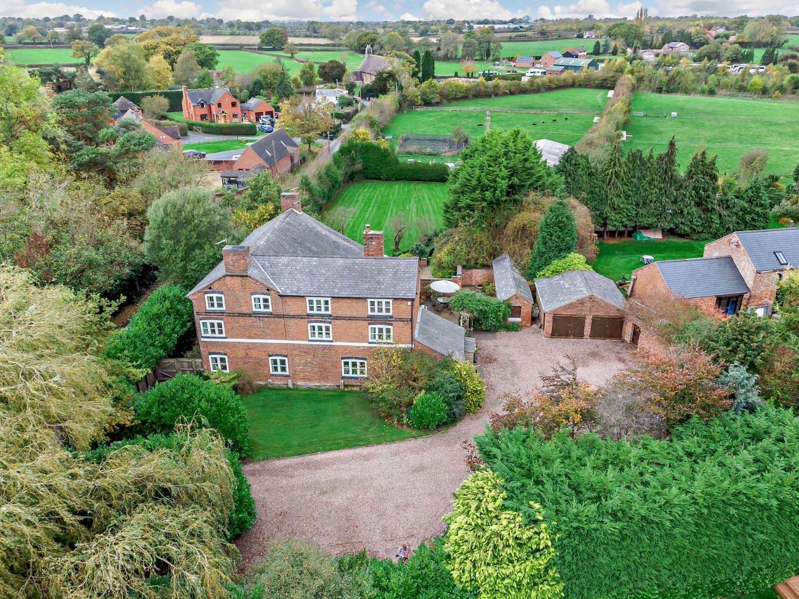 Farmhouse with outbuildings in Shrewsbury