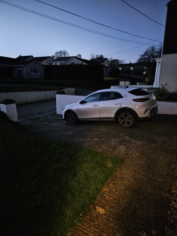 Parking on Wingletang, PL17