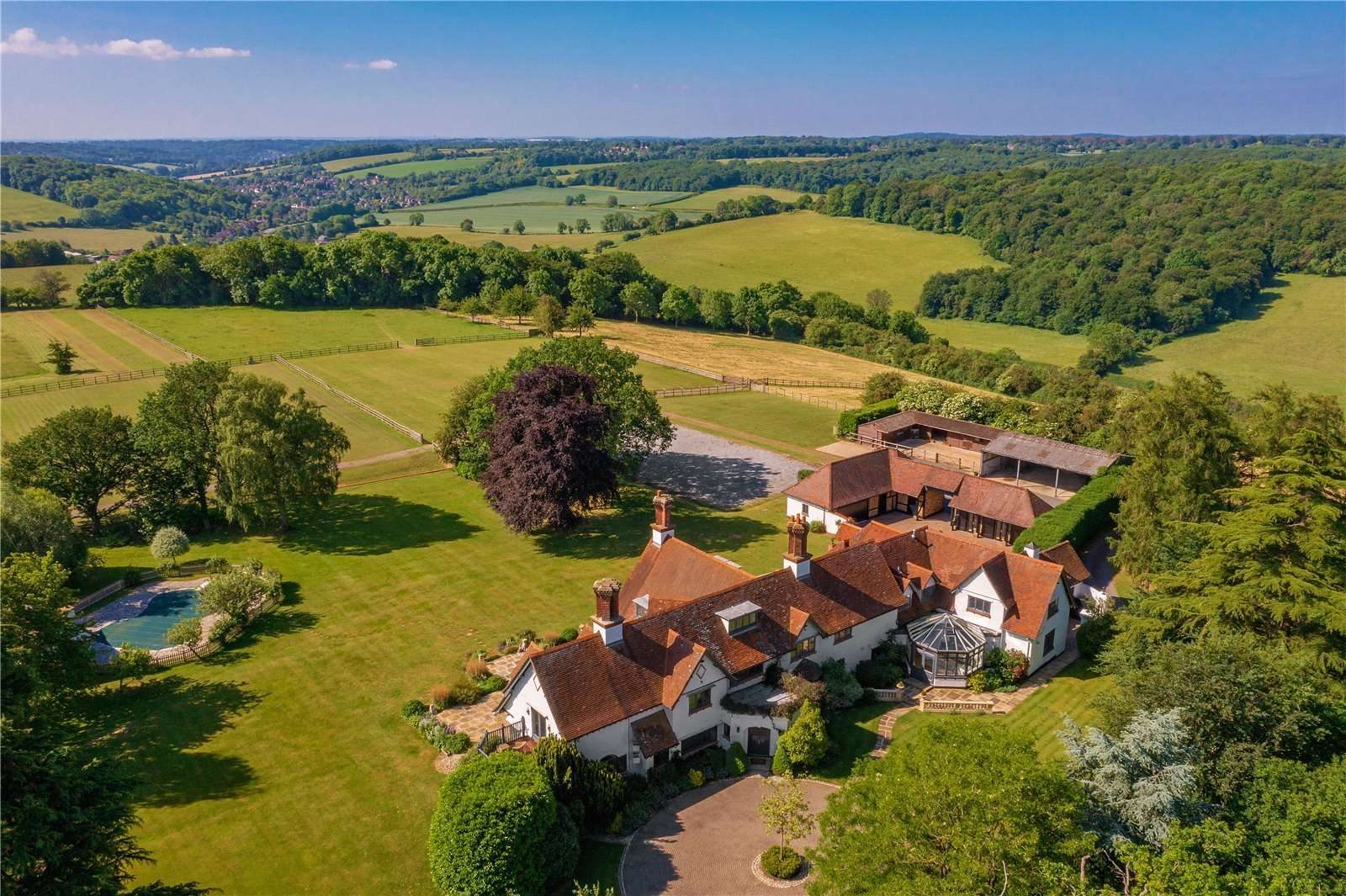 House with a pool, Great Missenden
