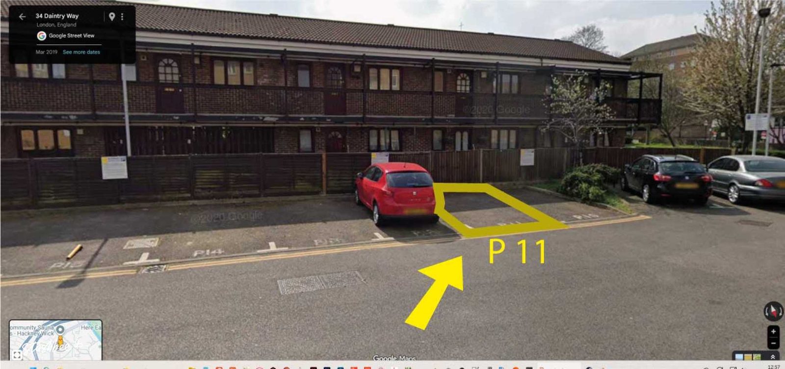 Parking Space to Rent in East London, E9