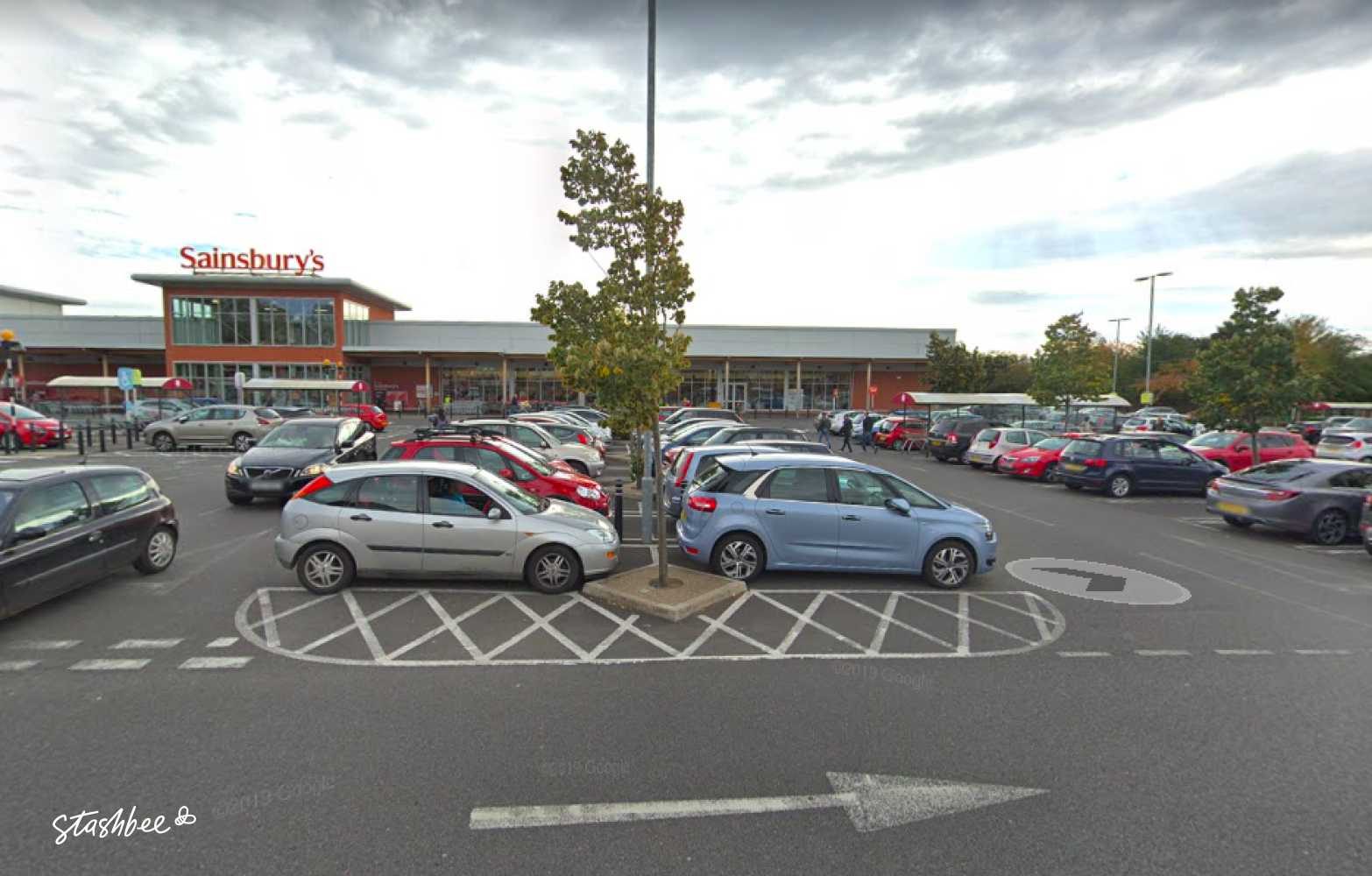 Parking at Sainsbury's Melton Mowbray