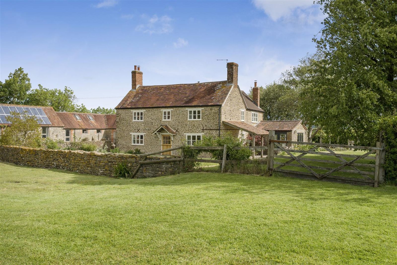 Farmhouse with outbuildings, Templecombe