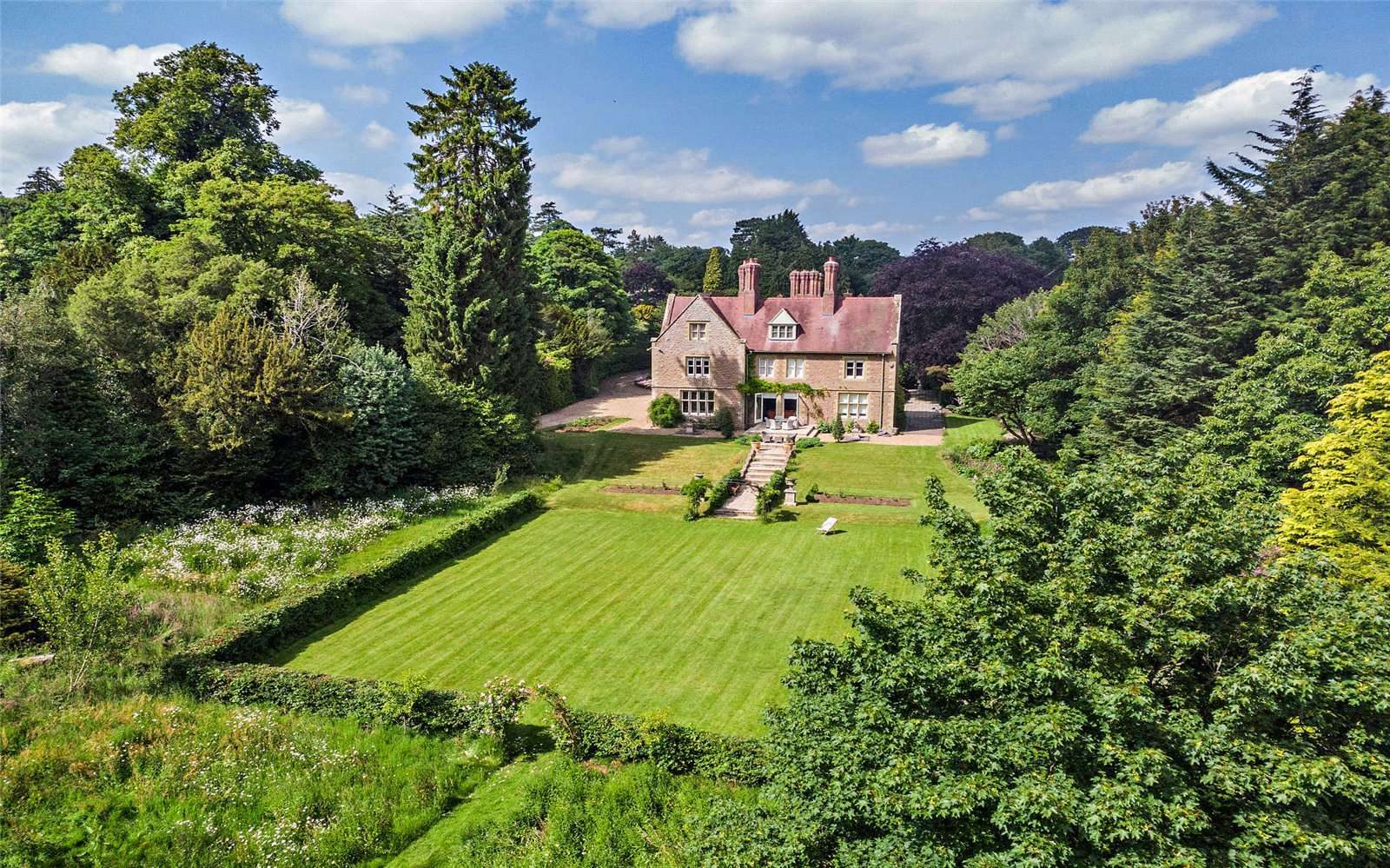 House with a pool, Bridgnorth