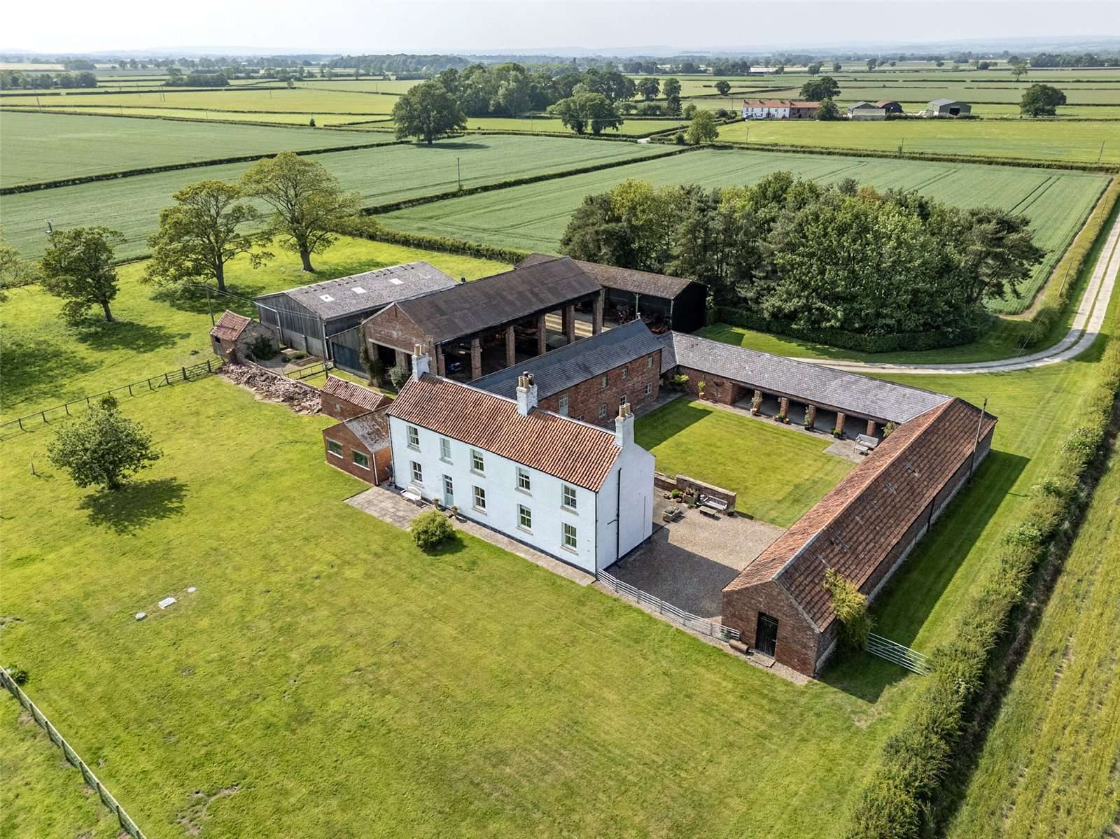 Farmhouse with outbuildings, Malton