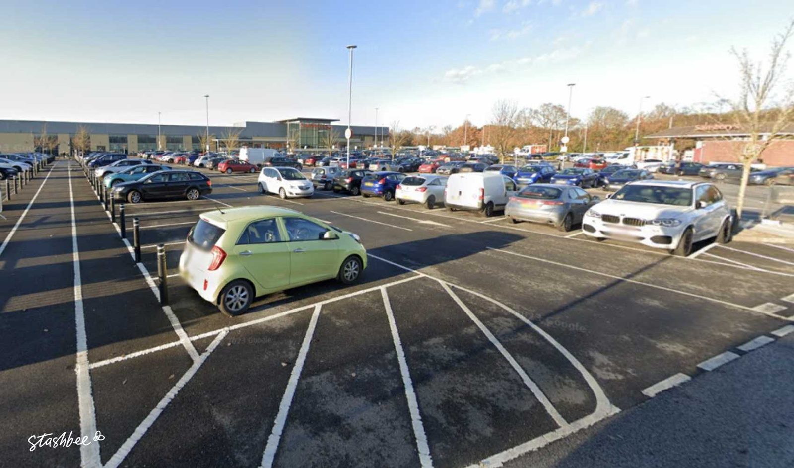 Parking at Sainsbury's Lincoln