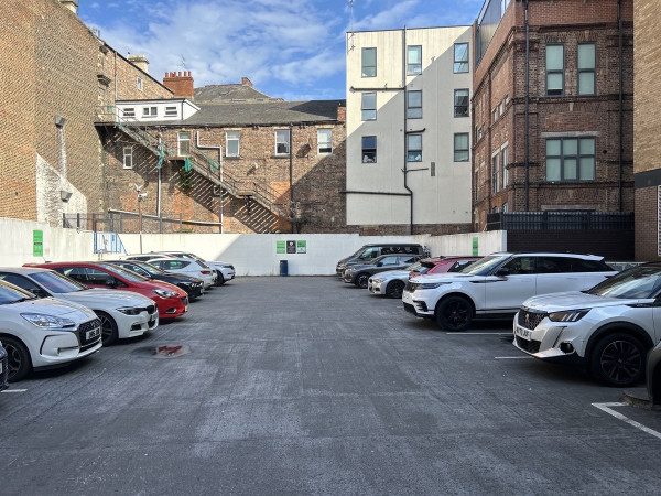 Parking on Hotel Indigo Newcastle