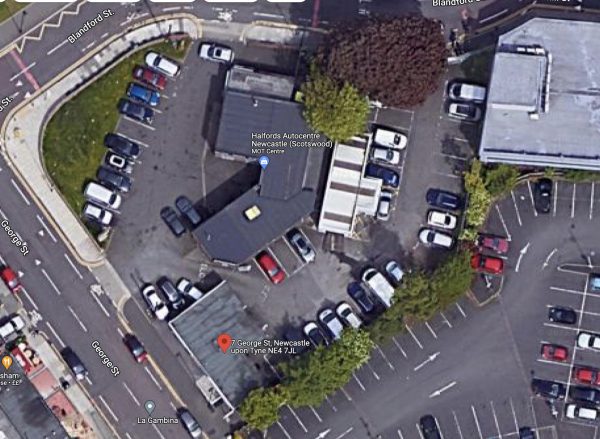 Parking on George Street, NE4