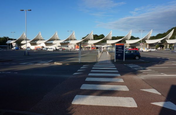 Parking on Sainsbury's Marsh Mills, PL3