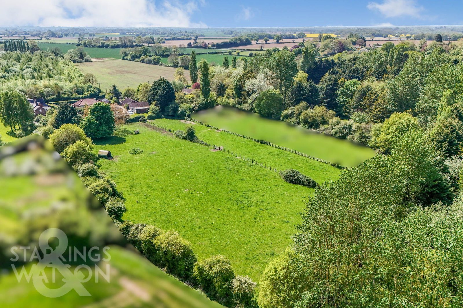 Detached bungalow with outbuildings in Norwich