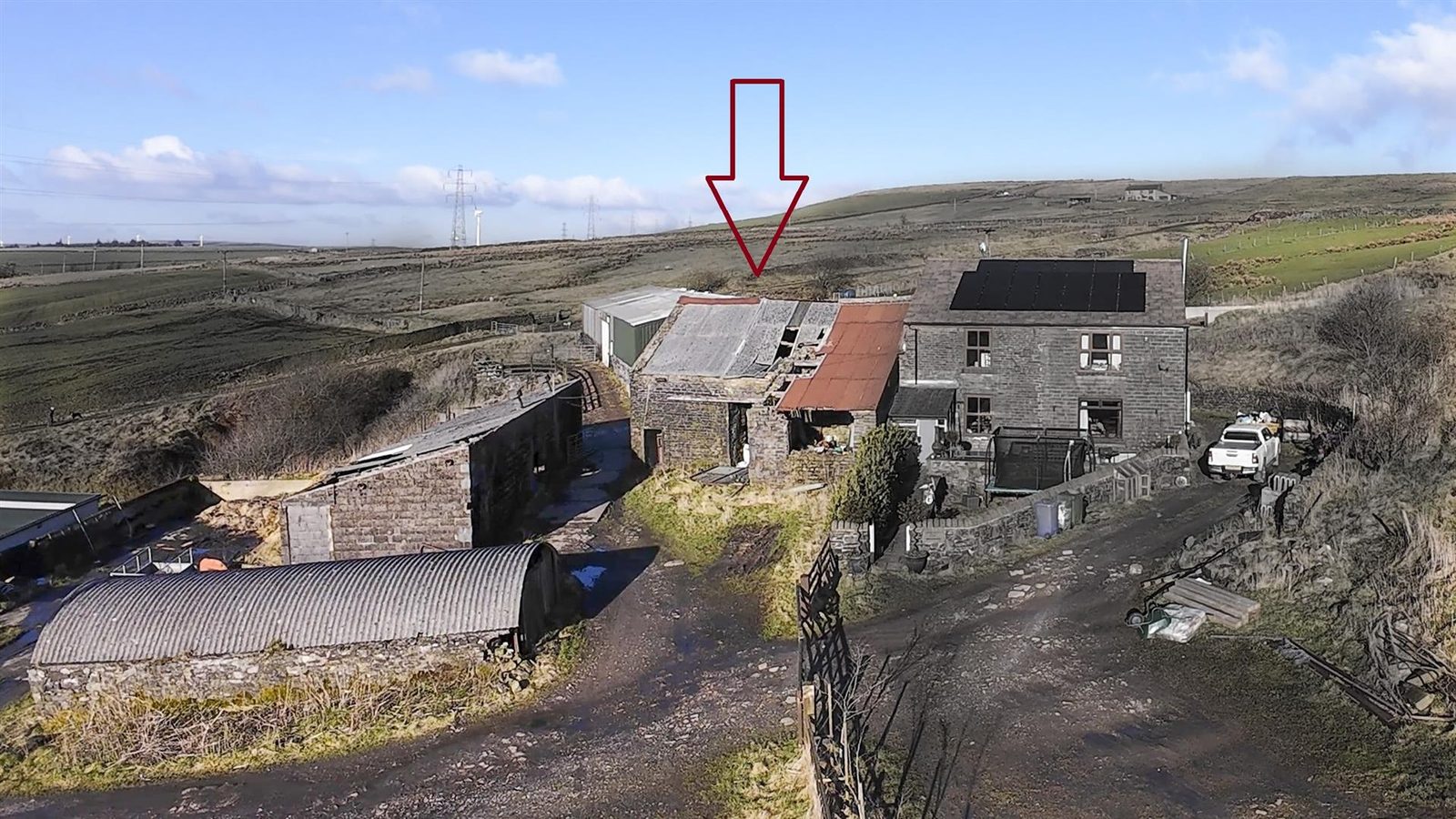 Land & Buildings at Cob Clough Farm, Bacup