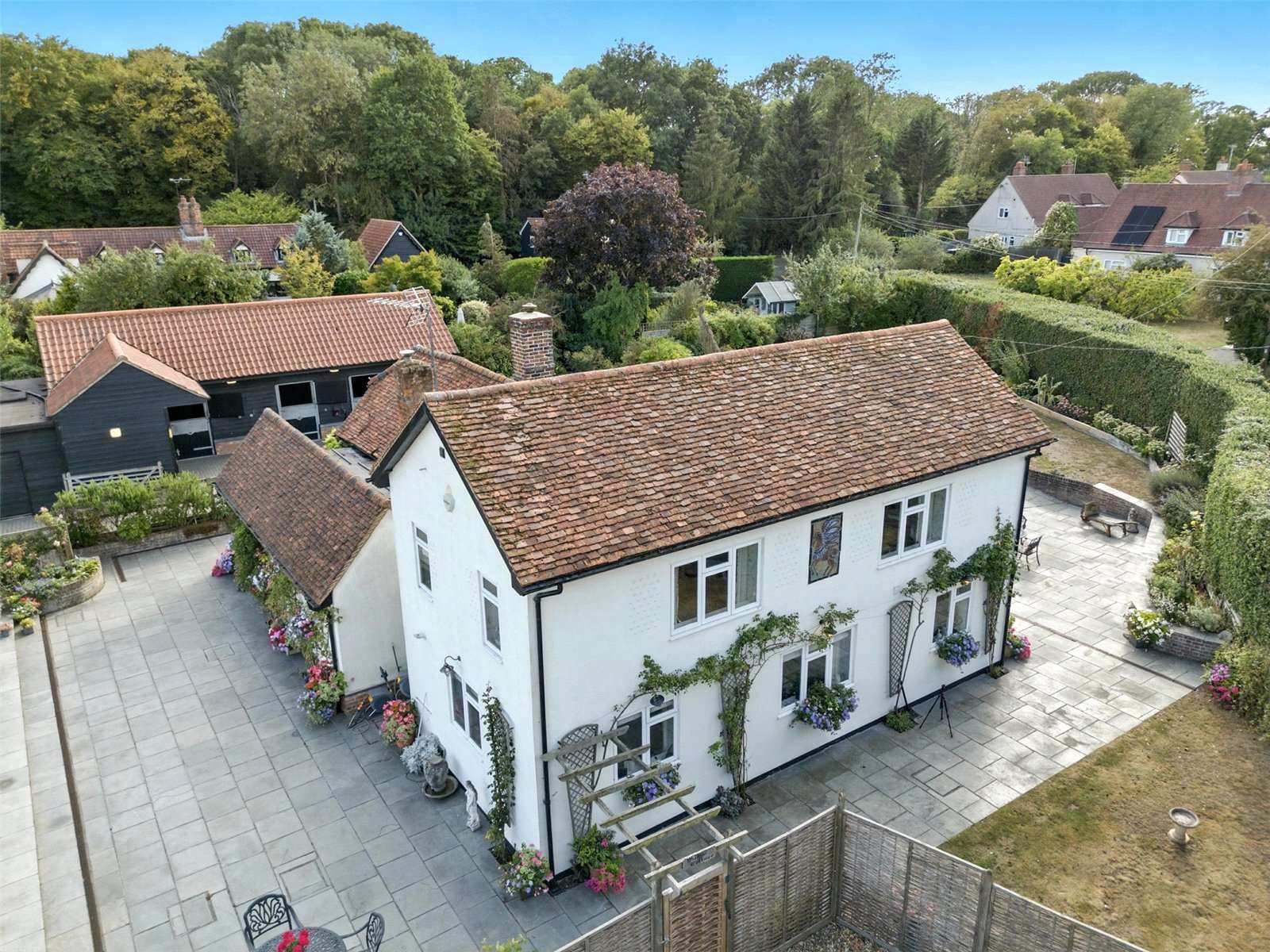 Cottage with outbuildings in Ongar