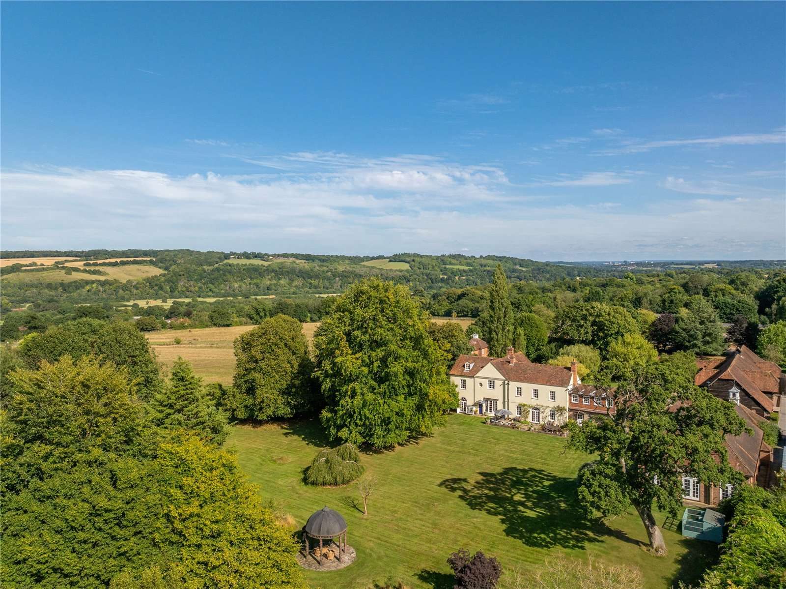Reading: country house with outbuildings