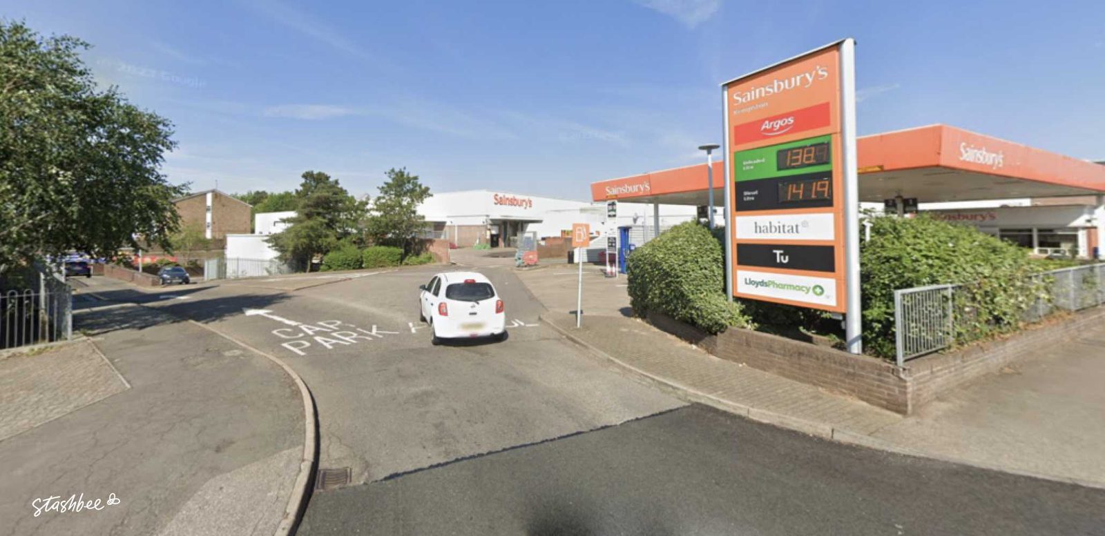 Parking at Sainsbury's Kempston