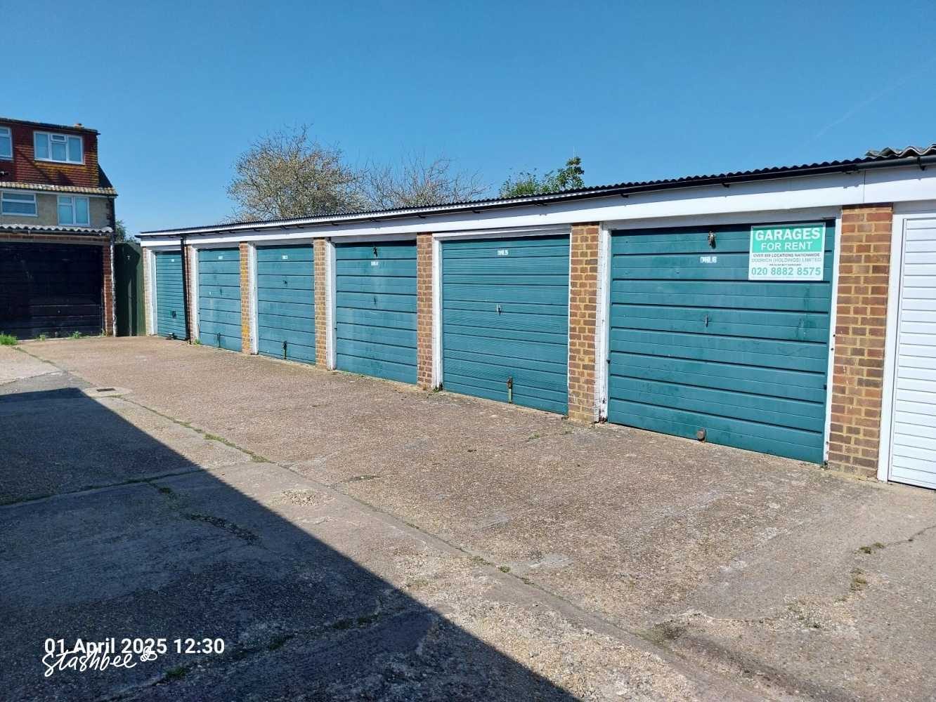 Lock-up Garage to Rent at R/O 13 Nursery Gardens, BN17 7LZ