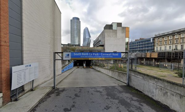 Parking on Cornwall Road, SE1