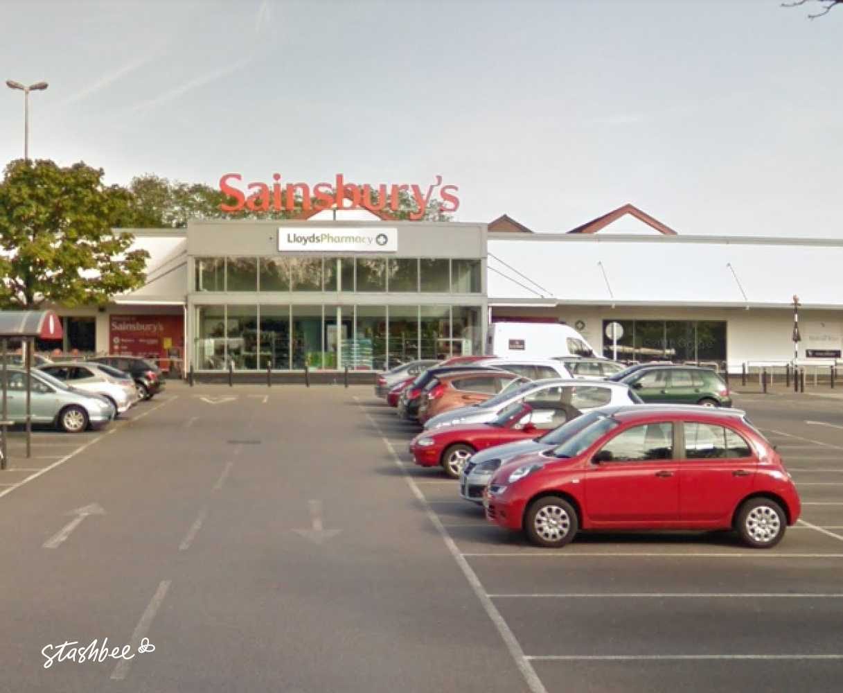 Parking at Sainsbury's Basingstoke, Kempshott
