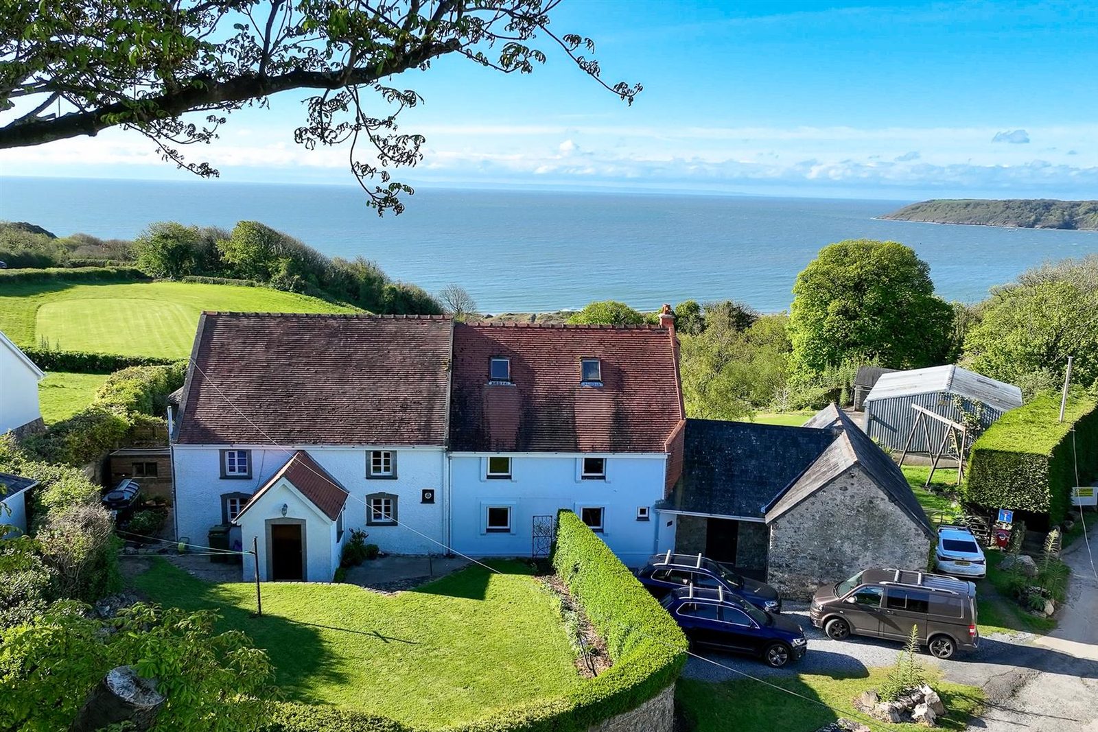 Equestrian with outbuildings, Exceptional beachfront setting with uninterrupted