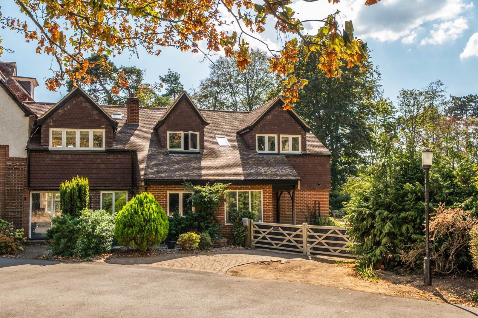 Semi-detached house with outbuildings, Guildford