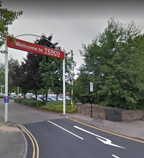 Parking at Sheffield Infirmary Tesco, S6