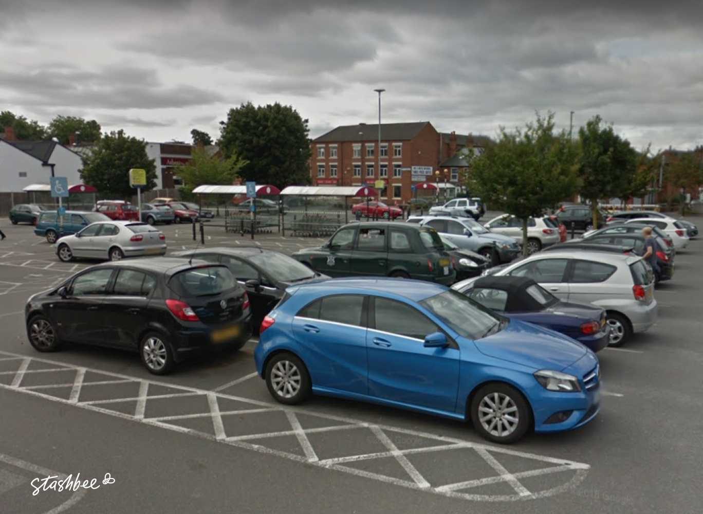 Parking at Sainsbury's Nottingham, Perry Road