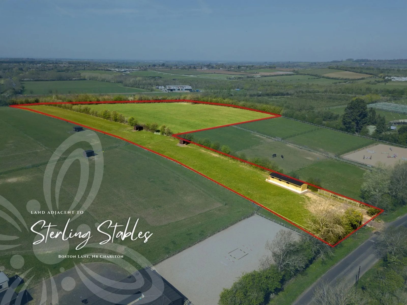 Chain free equestrian, Near Charlton