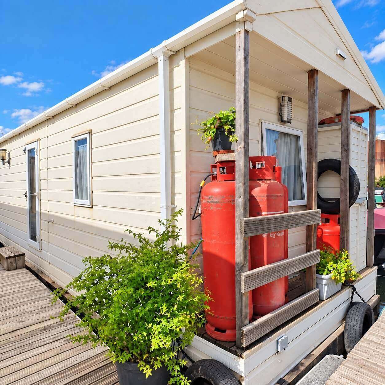 Modern 2 Bedroom Floating Home on Residential Mooring