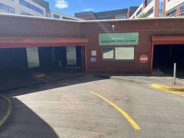 Parking at Belfast Metropolitan College, BT1