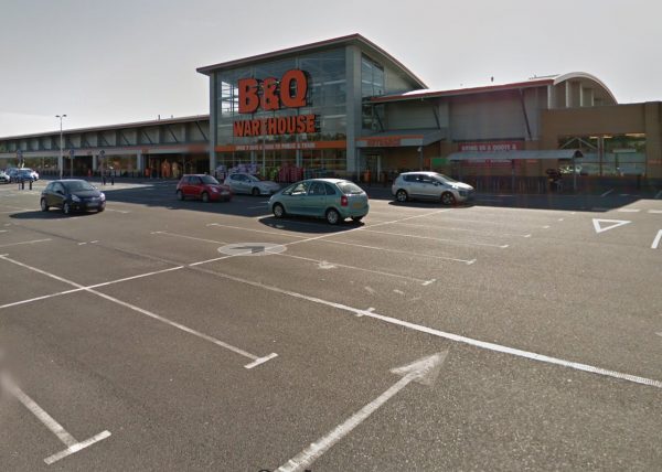 Parking on B&Q Belfast - Holywood, BT3