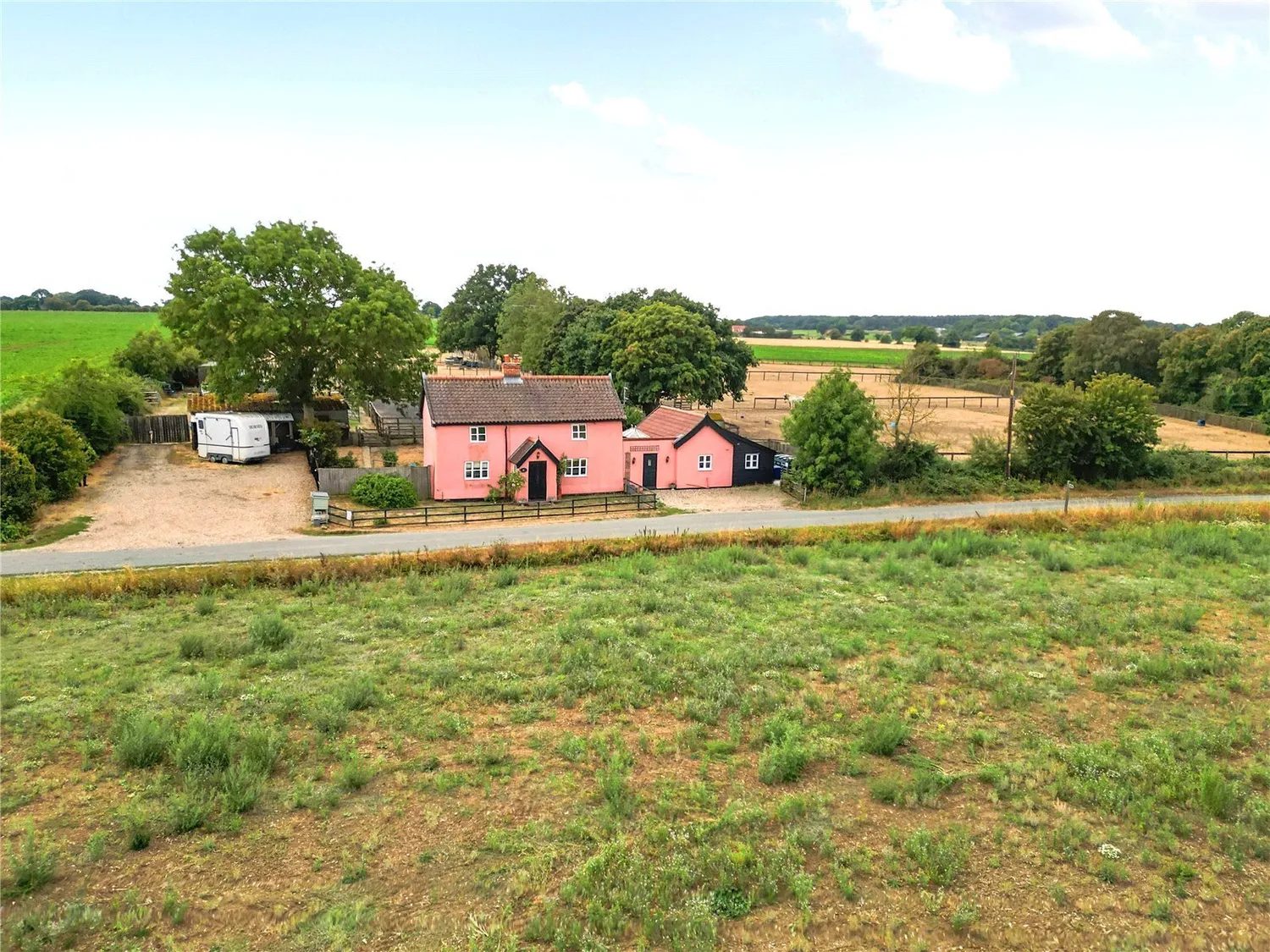 Cottage with outbuildings, Diss