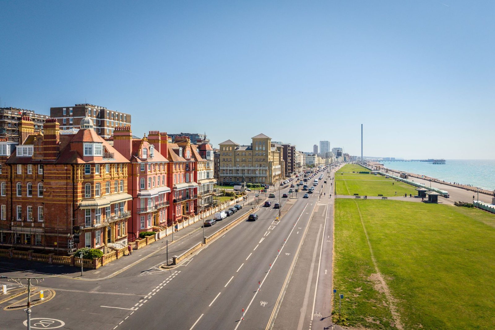 Kings Gardens Hove: grade II listed mansion