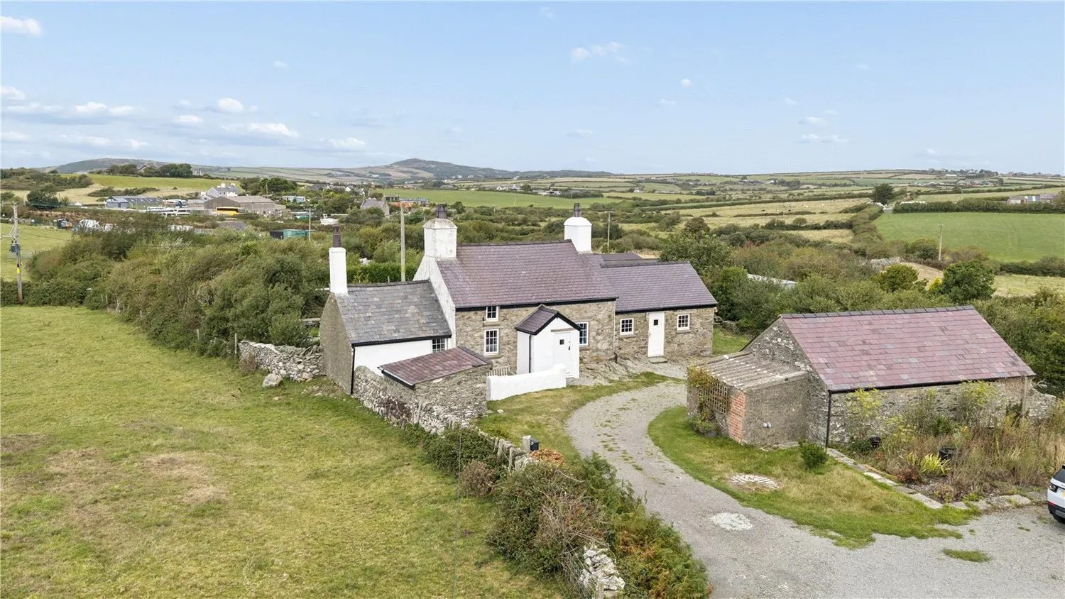 Farmhouse with paddocks, Holyhead