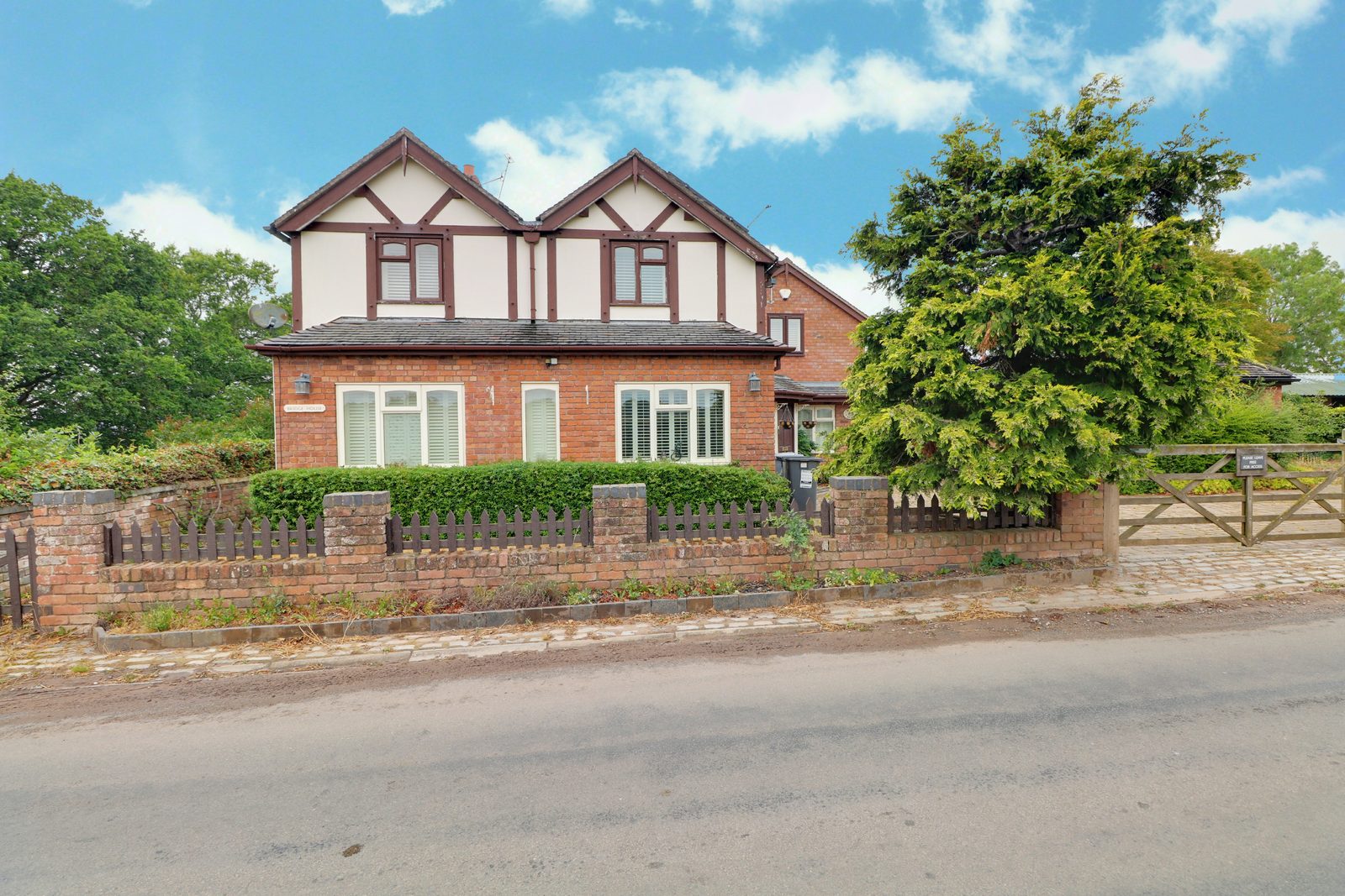 Detached house with outbuildings in Crewe