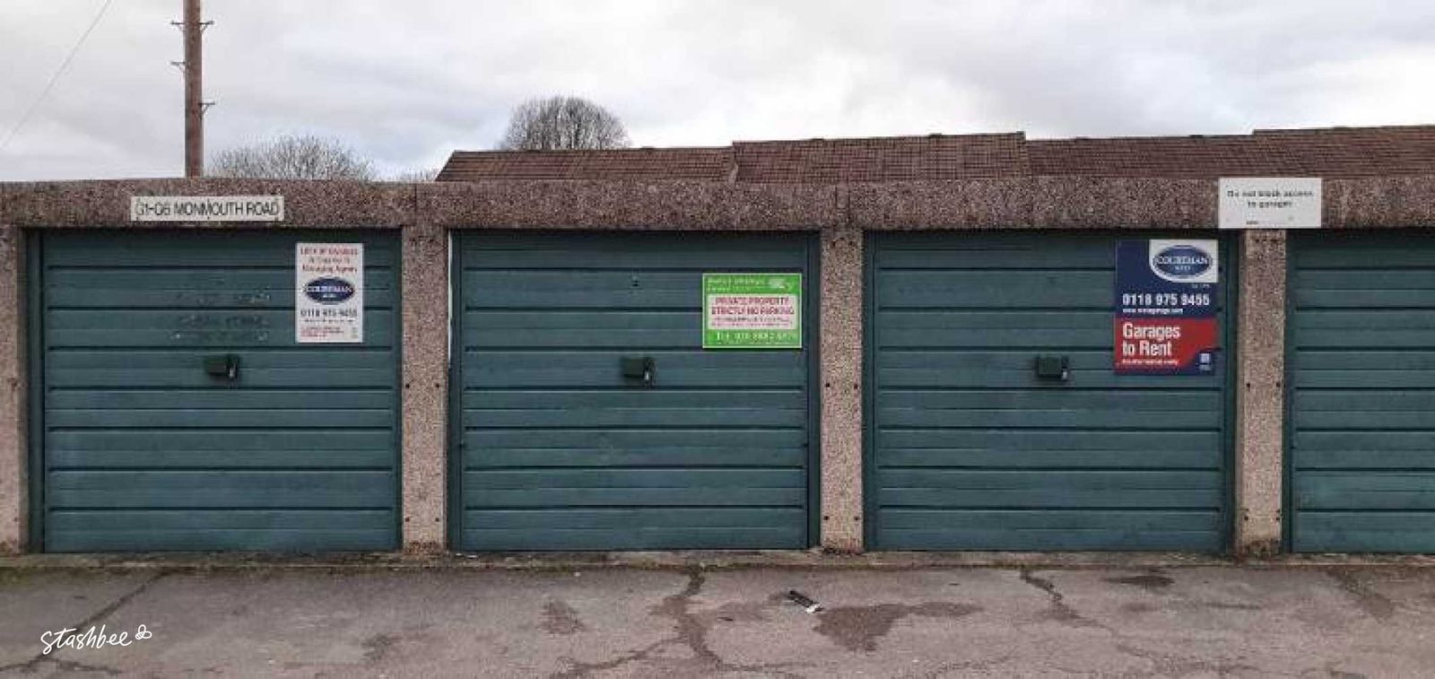 Lock-up Garage to Rent on Monmouth Road (off Churchill Road) Shepton Mallett