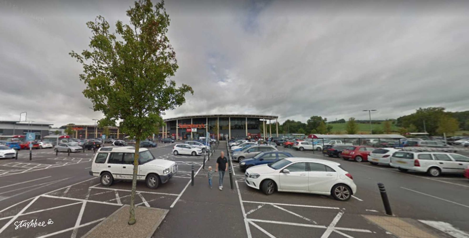 Parking at Sainsbury's Leek