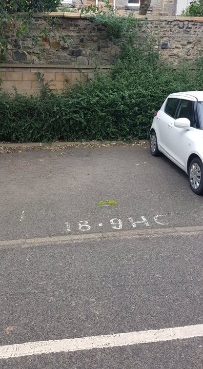 Parking on Hermits Croft, EH8