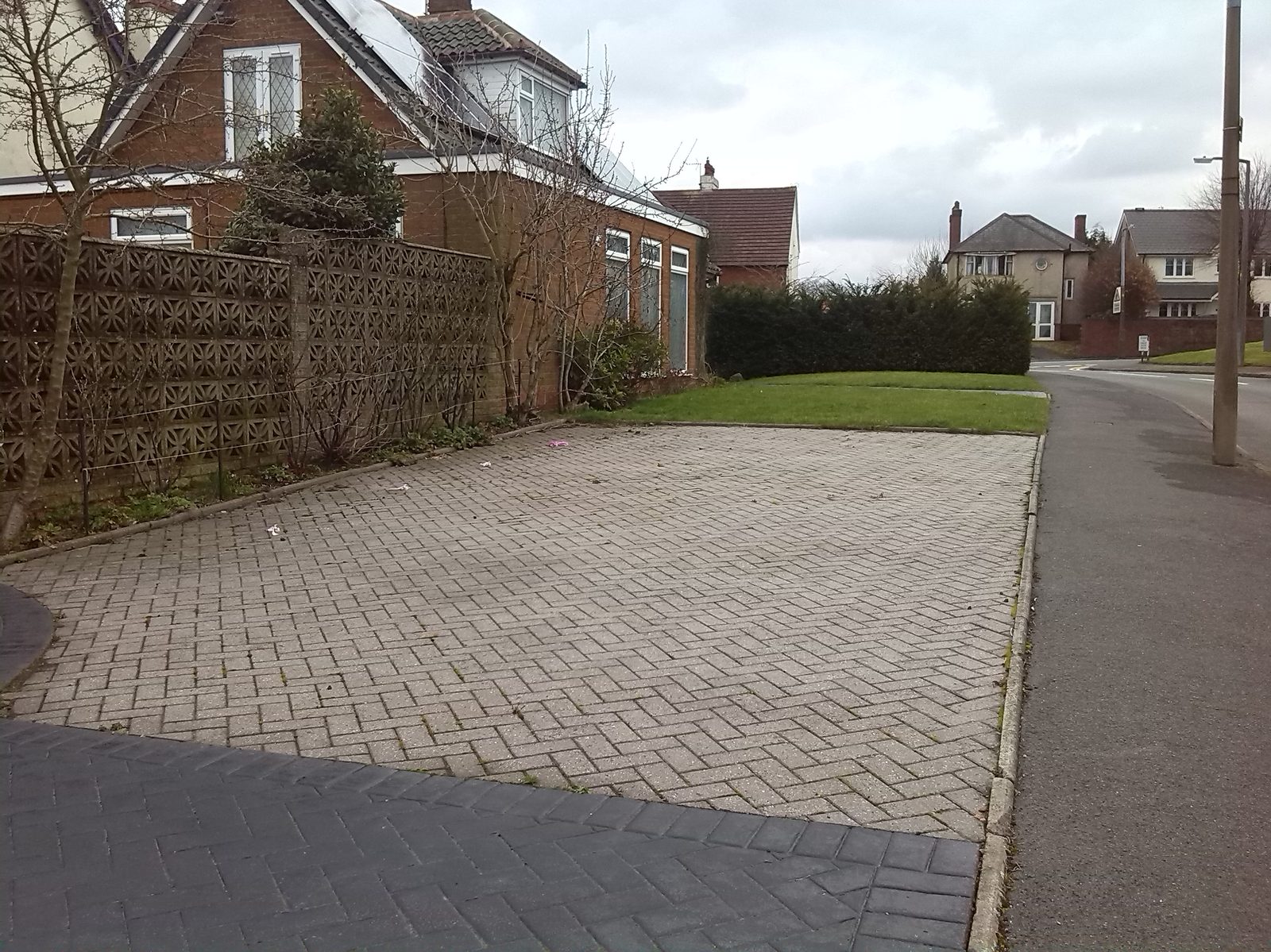 Driveway on Ross Heights