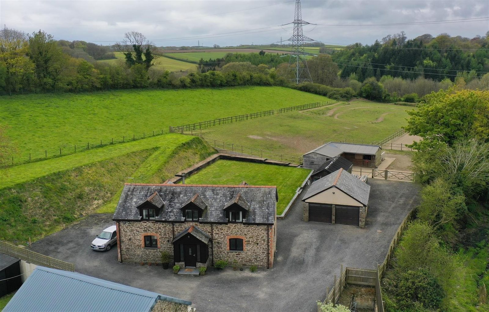 Barn conversion with outbuildings, Bideford