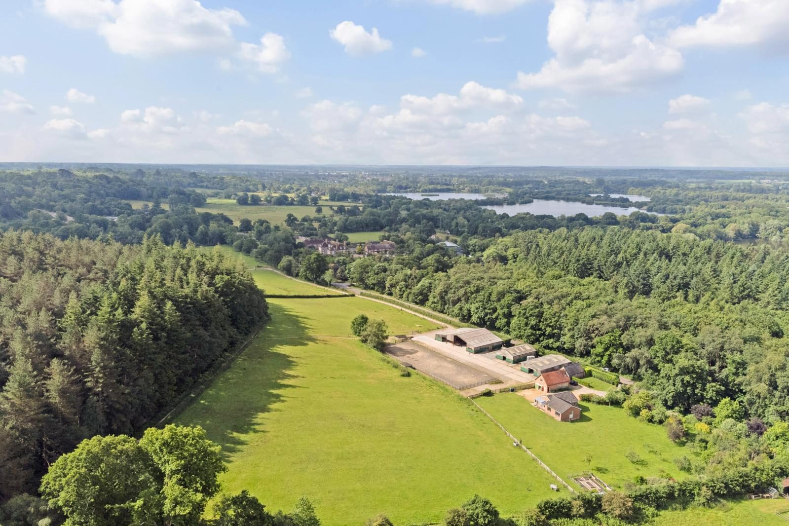 Ringwood: equestrian with outbuildings