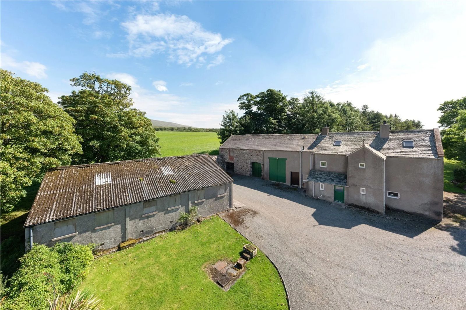 Farmhouse with outbuildings, Millom