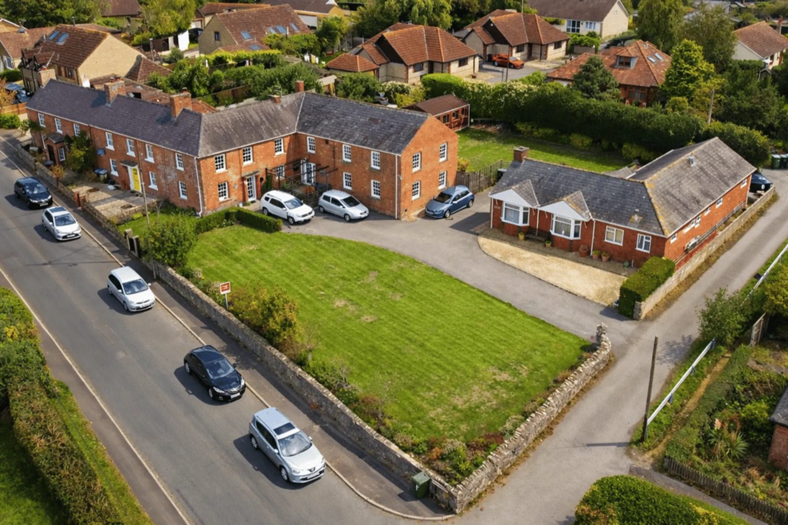 Farmhouse with paddocks, Smallholding with outbuildings and 10