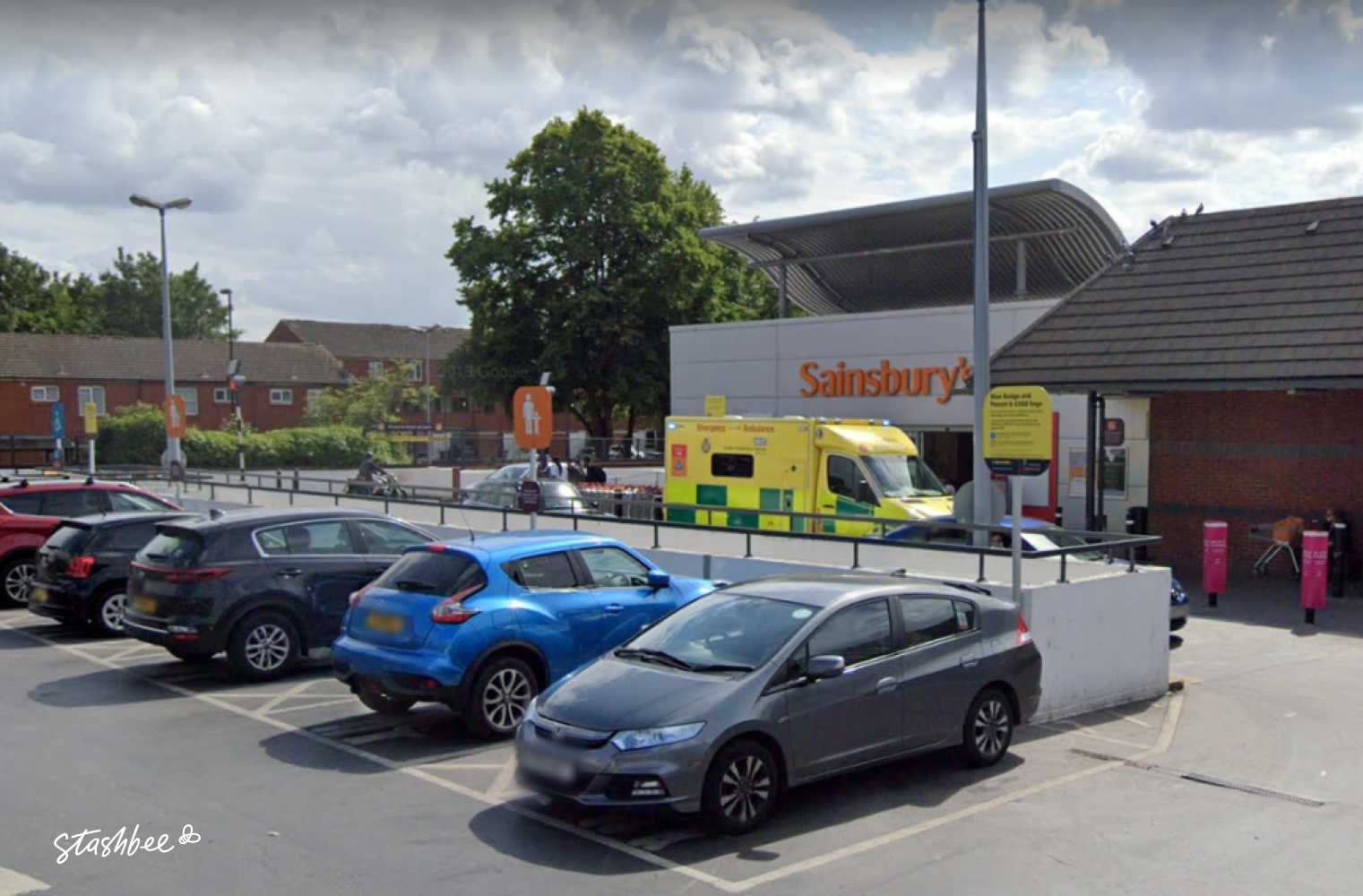 Parking at Sainsbury's Lee Green, London