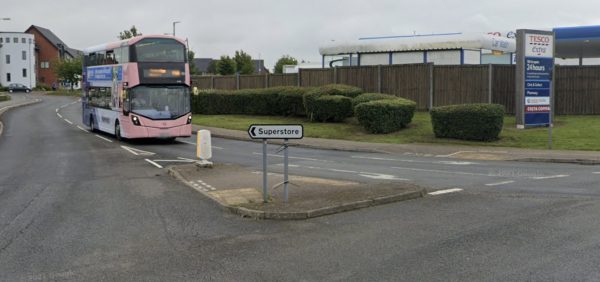 Parking on Tesco Extra, Norwich, NR7