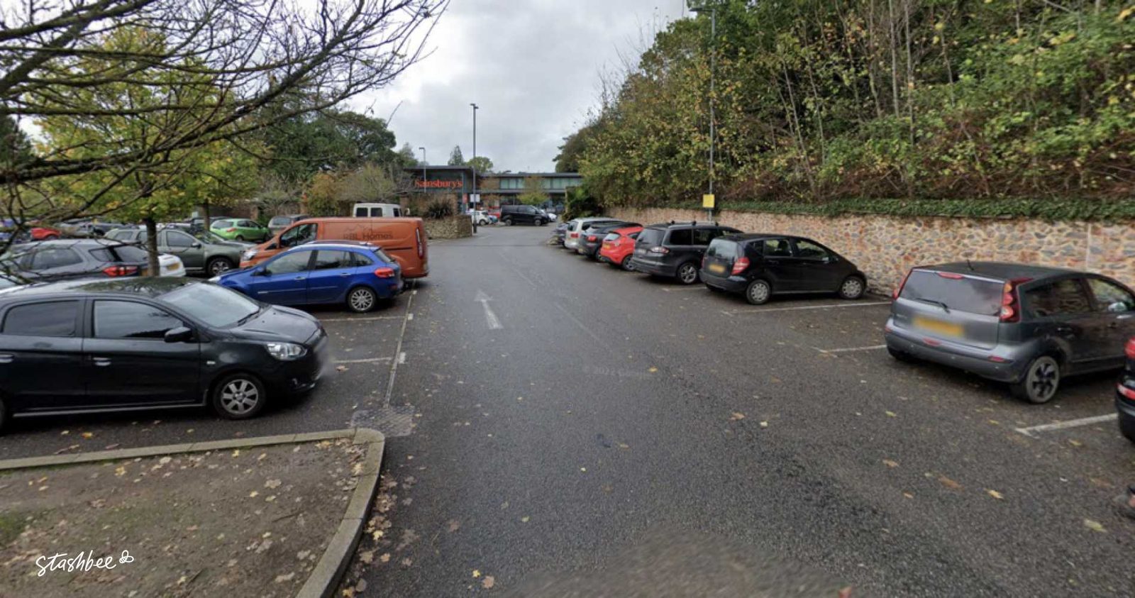 Parking at Sainsbury's Ottery St. Mary