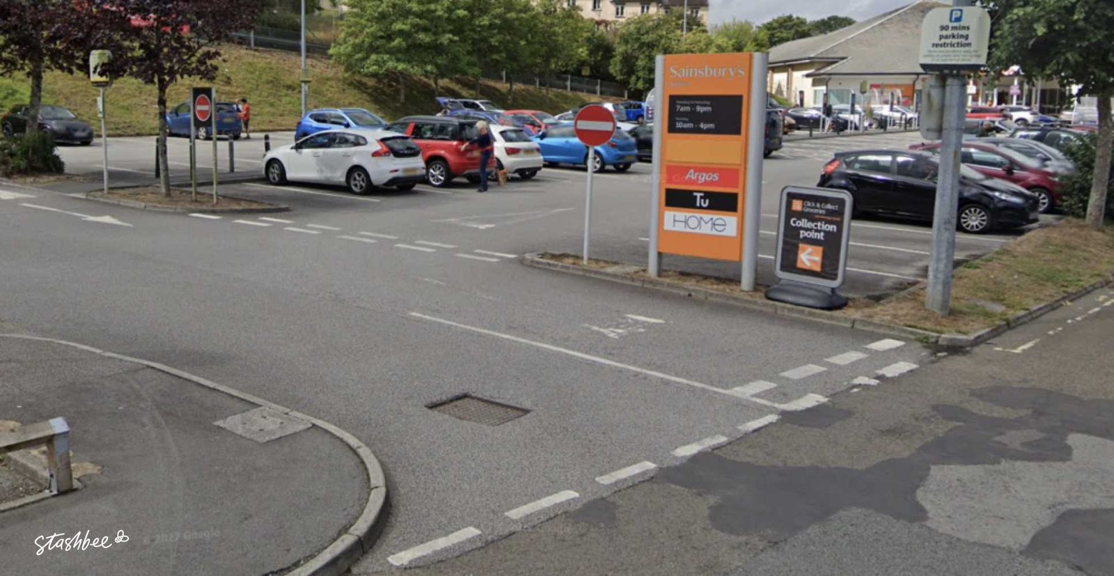 Parking at Sainsbury's Bodmin